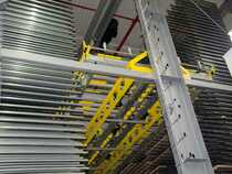 Compact sorting warehouse buffer