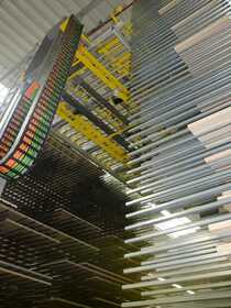 Compact sorting warehouse buffer